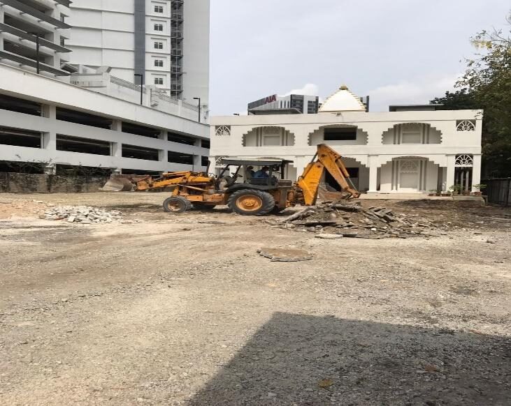 Renovation works at Sree Geeta Ashram — Lorong Utama B, Petaling Jaya