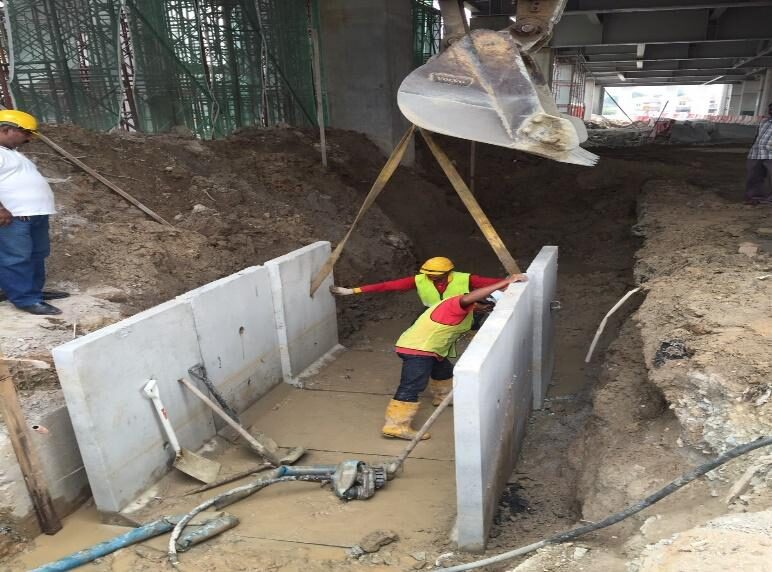 Box culvert drainage for MRCB project (Binapuri main-con) — Puchong Perdana, Selangor
